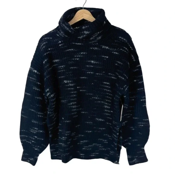 Varley Marlena Dalmatian Knit Sweater Small runs big NWT